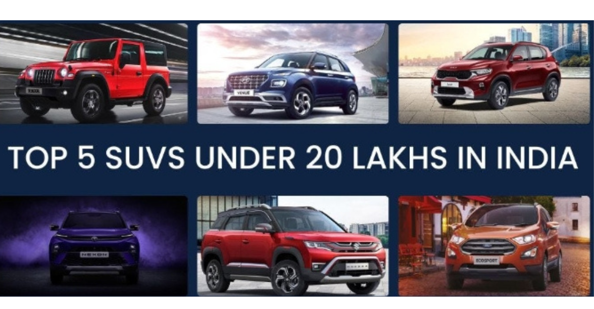 SUVs Under ₹20 Lakh